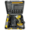 LLAVE IMPACTO 300NM INALAMBRICA 36V + 2 BAT 5AH 5AMP + ADAPTADOR DE TORNILLO Y ACCESORIOS