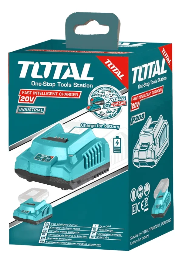 Cargador 2.0ah Carga Rapida Apto 2ah Y 4ah Total Utfcli2001