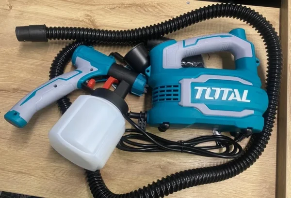 Pistola Para Pintar Con Turbina Total Utt5006 Color Azul 110