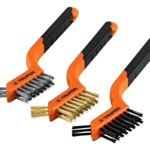 Juego 3 Mini Cepillos De Alambre Truper