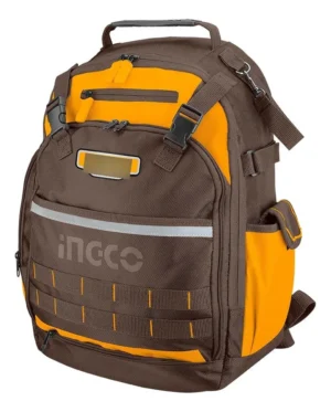Maleta Espalda 45cm + 17 Bolsillos + Portahe Morral Maletin Ingco