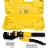 Ponchadora Hidráulica Manual Cables Y Terminales 12 A 20 AWG