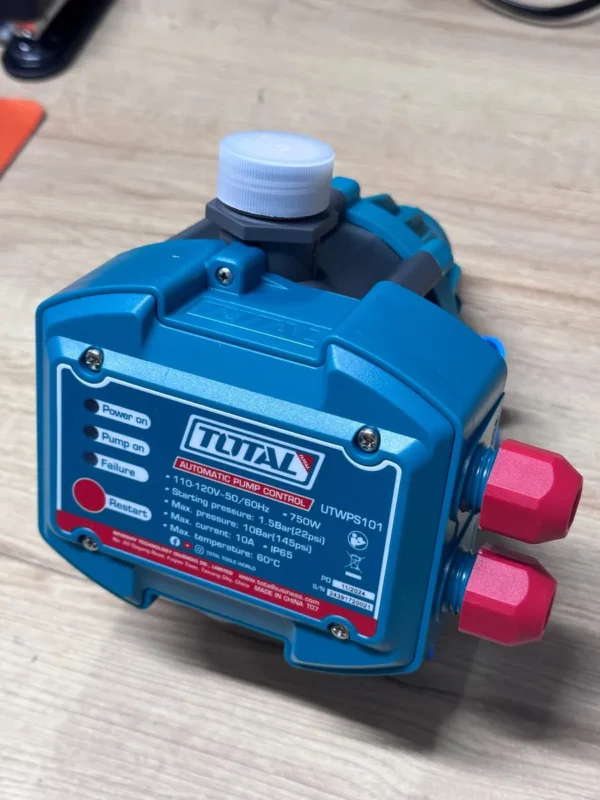 Control Automático Para Bombas 10bar (145psi) 110-120v Total