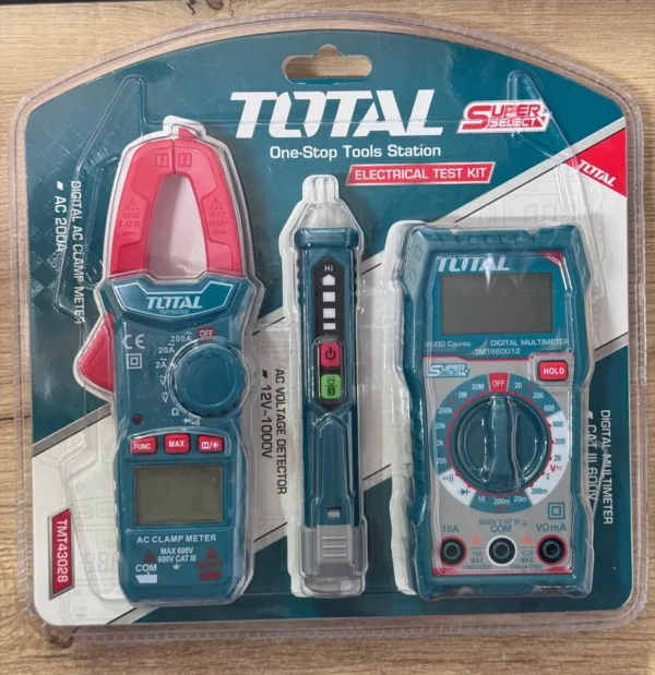 Multimetro + Multitester Con Pinza + Probador De Volt Total
