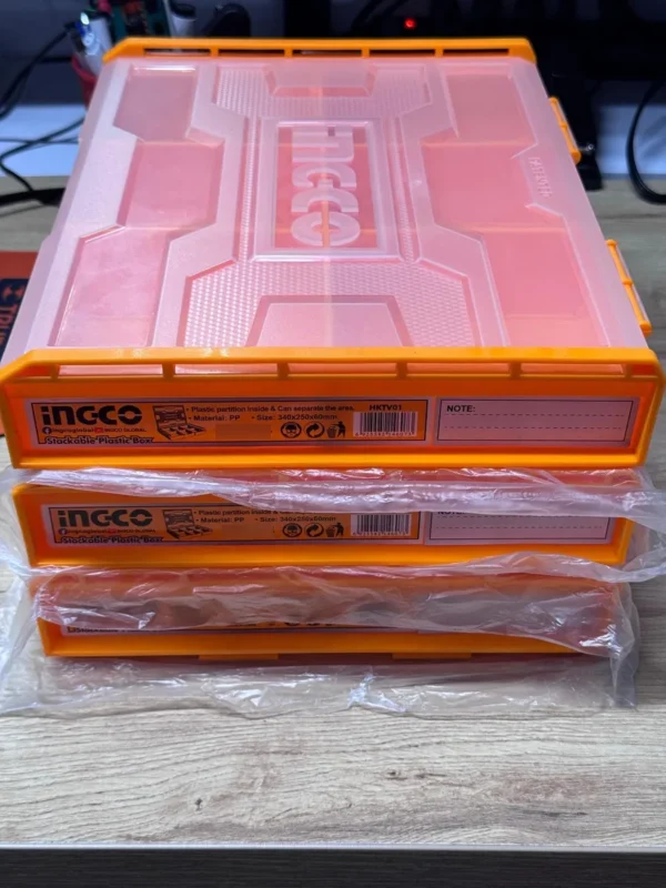 Kit X 3 Cajas Herramientas Plástica 340x250x60mm Ingco