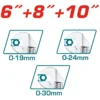 Kit X 3 Llaves Expansiva 6'' 8'' Y 10'' Total Thtk1013