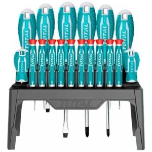 Juego X 18 Destornilladores Y Tatamacos Pesado Tht250618