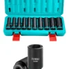 Juego copas impacto largas cuadrante de 1/2 marca total 10mm a 24mm