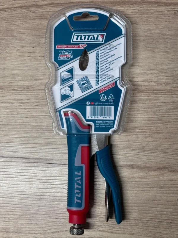 Alicate Hombresolo De Presión Boca Recta 10" Total