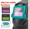 Careta Soldador Fotosensible Electronica Dos Sensores Total