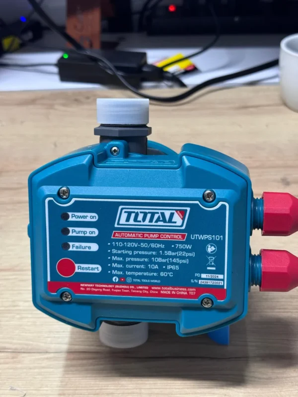 Control Automático Para Bombas 10bar (145psi) 110-120v Total
