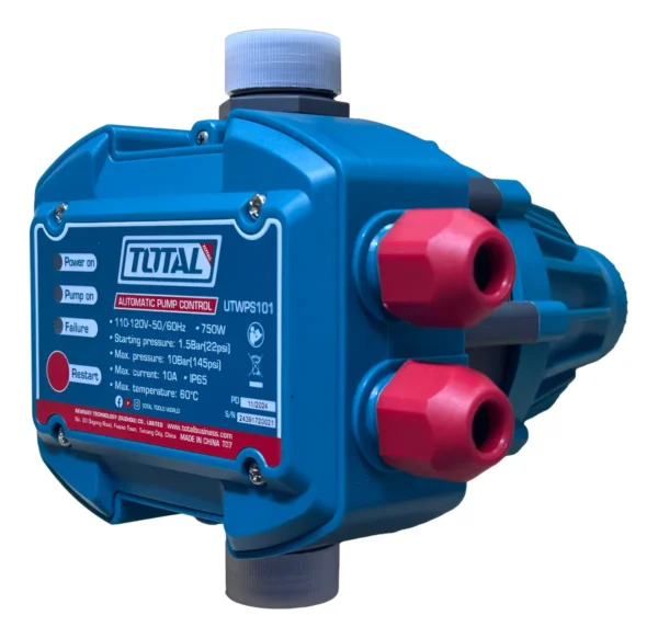 Control Automático Para Bombas 10bar (145psi) 110-120v Total