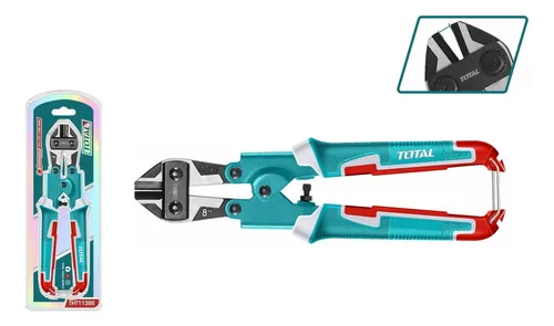 Cizalla Mini 8 Plgda Alicate Tijera Corta Pernos 200mm Total