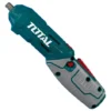 Destornillador Inalambricor Escualizable 4v + 19acc + Cable Total