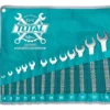Juego 12 Llaves Mixtas Combinadas 6-24mm Largas Total Mate