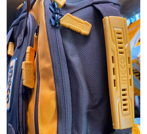 Maleta Espalda 45cm + 17 Bolsillos + Portahe Morral Maletin Ingco