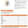 Cinta Doble Faz Rollo 5m X 25mm Truper 11727