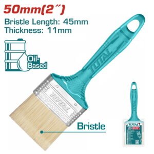 Brocha De Cerda Sintetica Mango Plastico 2 Pulgadas total ref. THT845026