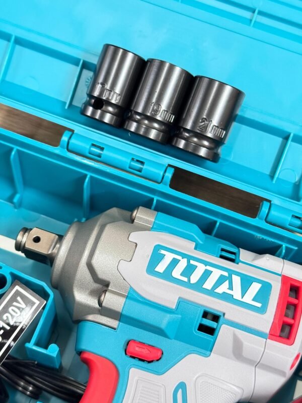 Kit Llave Impacto 400nm Total 20v + 2 Baterias Inalam Total