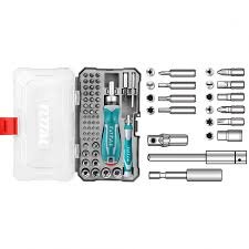 Set De 55 Piezas Destornillador Y Puntas Intercambiables