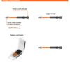 Estuche 5 Puntas Cruz Largars Ph2 De Impacto 3'' Truper