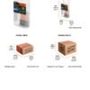 Estuche 5 Puntas Cruz Largars Ph2 De Impacto 3'' Truper