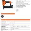 Clavadora Neumática Profesional Calibre 18 Truper