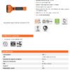 Linterna Recargable Led Alta Potencia 320 Metros Truper19847