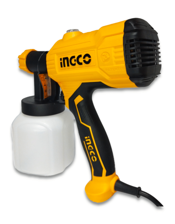 Pistola Para Pintar 450w Vaso Plastico 800ml Ingco Uspg3508