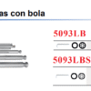 Juego Llaves Bristol Larga 1/16 A 3/8 Force 5093lbs