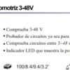 Punta Lógica 3-48v Force 88427