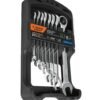 Juego 8 Llaves Mixtas Milimétricas Industrial Ratchet 15816
