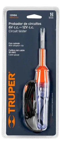 Tester Probador Digital Uso Rudo Caiman 0,7mm 20cm Trupe