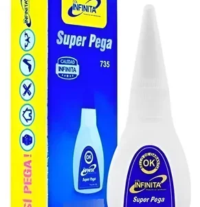 Pegamento Super Bonder Instantaneo Liquido 20gr Infinita