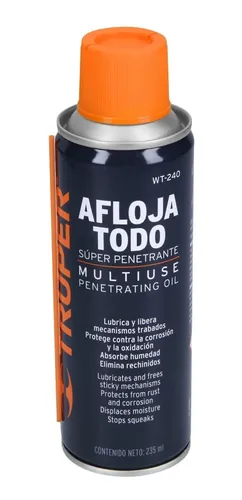 Aflojatodo Multiusos En Aerosol, 235ml (8oz), Truper 13469