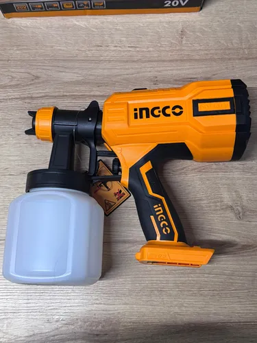 Pistola Rociadora De Pintura Inalámbrica 20v 800ml No Batca