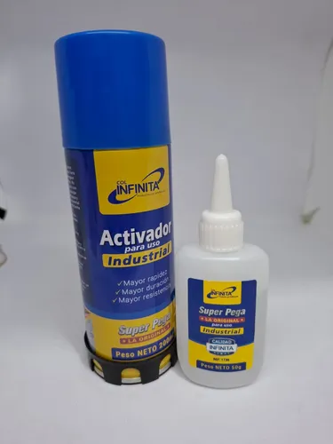 Combo Activador 200 + Superpega 50gr Uso Industrial Infinita