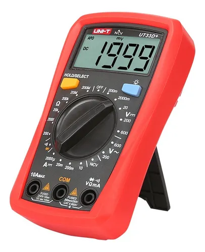 Multimetro Digital Tester Acdc(v) 600v _ Dc(a) 10a Uni-t