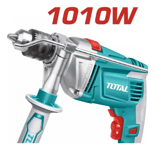 Taladro 1/2'' Percutor Con Regulador 1010w Industrial Total
