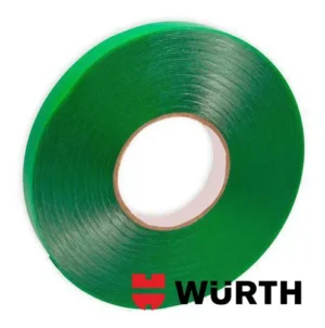 Cinta adhesiva extra fuerte de doble cara, 12 x 20 m, Koretch, 15 cm, capacidad para 400 g, color transparente y liso