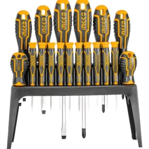 Juego X 18 Destornilladores, Precision Y 2 Tatamacos Ingco