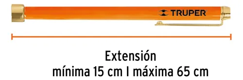 Iman Magnetica Telescopico 1.5kg Metal Truper 14140