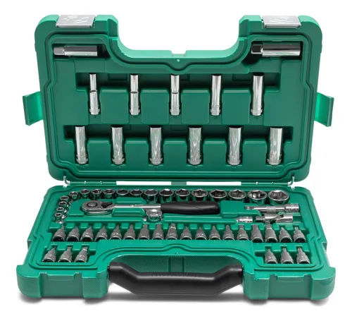 Juego X60 Pzas 38pg Copa Cortas-largas-torx Cte 6-24mm Sata