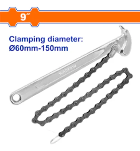 Llave De Cadena Para Filtro Aceite Ajustable 9 Pulgad Wadfow