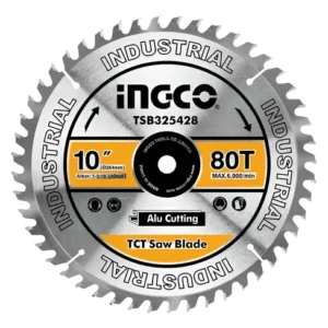 Disco 10'' Para Corte En Aluminio 80t Con Eje De 30mm Ingco