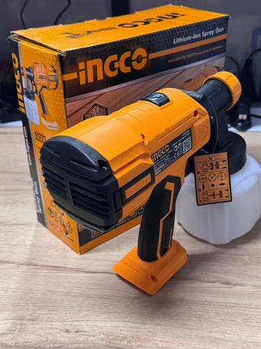 Pistola Rociadora De Pintura Inalámbrica 20v 800ml No Batca