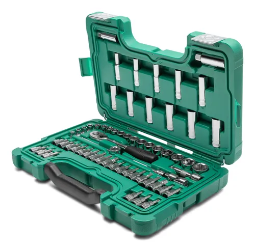 Juego X60 Pzas 38pg Copa Cortas-largas-torx Cte 6-24mm Sata