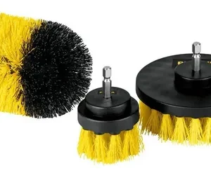 Juego X 3 Cepillos Truper Para Taladro Electrico Limpieza