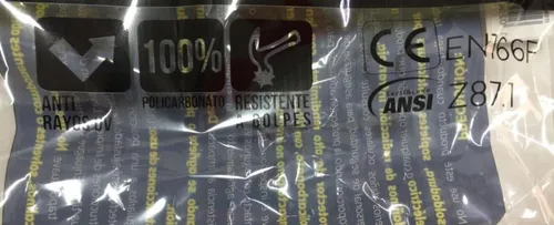 Gafa De Seguridad Y Protección Con Antiempañante Original