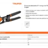 Alicate Sacabocados 9pg Mango De Pvc Truper 17340